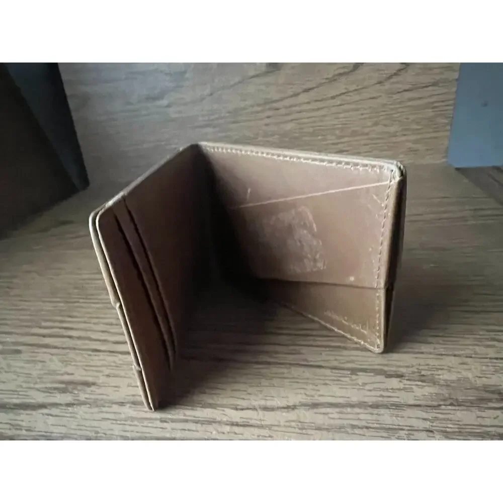 Andar “The Ranger” Full Grain Leather Mens Wallet Saddle Brown